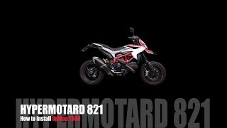 UpMap Quick Guide  T800 and Ducati Hypermotard 821 [upl. by Ardell988]