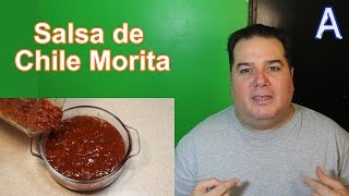 Salsa de Chile Morita con Jitomate para tacos 🇲🇽 Recetas Mexicanas Picantes faciles y economicas [upl. by Smukler]