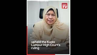 Court orders Zuraida to pay RM100000 to PKR for breaching bond [upl. by Audie]