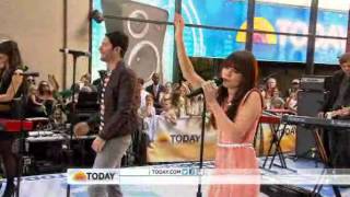 Owl City amp Carly Rae Jepsen perform quotGood Timequot on Today Show [upl. by Elleval]