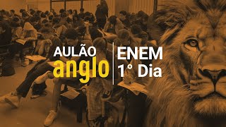 Aulão Enem 1º dia Linguagens e Ciências Humanas [upl. by Farhi390]