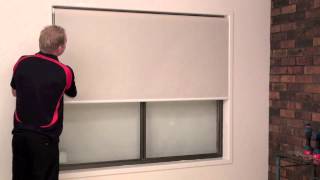 How to Correct the Tracking of a Roller Blind [upl. by Barbuto]