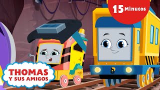 Furgones misteriosos  Trenes A Todo Vapor Thomas y Sus Amigos Mejores momentos [upl. by Yecnuahc]