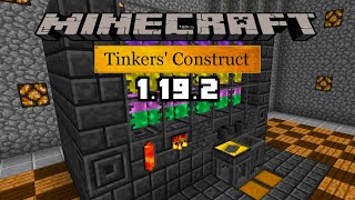 NEW Tinkers Construct Update News  Minecraft 1192 Mod quotShowcasequot [upl. by Ellita]