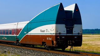 Amtrak Talgo Trains of the Northwest [upl. by Slaohcin]