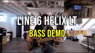 Line 6 Helix LT BASS DEMO [upl. by Feola]