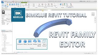 REVIT TUTORIAL  FAMILY EDITOR [upl. by Constantin]