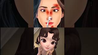 Piercing Remove animation asmr shorts [upl. by Yelir]