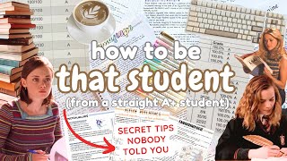 Become a top 1 student ✨💯 study tips organization hacks and motivation to always get straight As [upl. by Donnell]