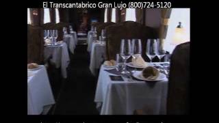 El Transcantabrico Gran Lujo luxury train tour in Spain [upl. by Atival]