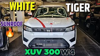 2024 Mahindra Xuv300 W4 Variant Review and Walkaround ✅🔥 l xuv300 w4 with sunroof review l MRCars [upl. by Eamanna]