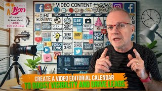 Creating a Video Editorial Calendar to Boost Visibility and Drive Leads  Video Lion 68  Leib [upl. by Olivia]