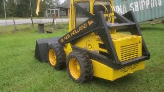 SOLD New Holland L555 Skid Steer For Sale  5500 [upl. by Sezen]