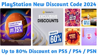 PlayStation Discount Codes 2024  PS4 Discount Codes for PS5 Deal  How to Get Discount for PSN [upl. by Anthony]