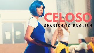 Lele Pons  Celoso  Lyrics Video Spanish to English [upl. by Adianes]