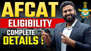 AFCAT Eligibility 2024 Complete Details In One Video AFCAF Age Criteria  Learn With Sumit [upl. by Charlene]