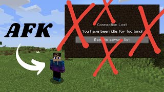 How To AFK In An Aternos Server  Easy  Very Easy  Yeah Its Easy [upl. by Nye]