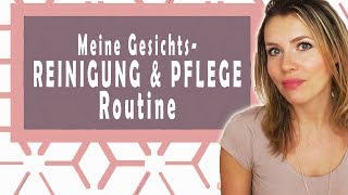 HAUTPFLEGE ROUTINE unreine Haut  trockene Haut  Hautpflege Naturkosmetik  Abschminkroutine [upl. by Wanids]