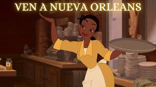 🐸 Ven a Nueva Orleans  La Princesa y el Sapo  LETRA Español Latino [upl. by Leruj634]