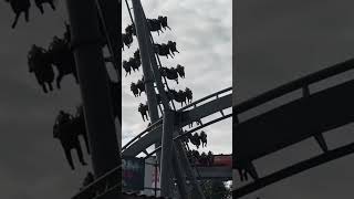 The swarm at Thorpe park theswarm themepark thorpepark shorts [upl. by Adekam]