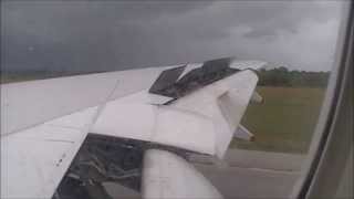 Euro Atlantic Airways B777200ER landing Johan Adolf Pengel Airport [upl. by Levitan983]