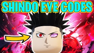 ⭐20 MOST BADASS SHINDO LIFE CUSTOM EYE CODES⭐ [upl. by Ainolloppa]