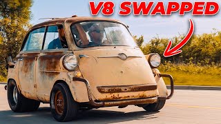 Full Build Insane V8 Powered Micro Car [upl. by Gnuhc]