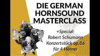 The german hornsound masterclass  French Horn lessons [upl. by Gunter488]