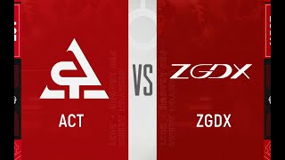 OPL 2021  秋季赛常规赛 ACT VS ZGDX Game 2 [upl. by Seed]