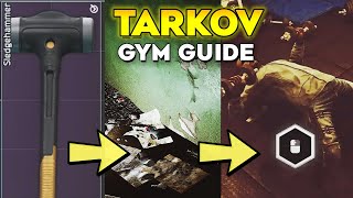 Where to Find Sledgehammer to Break Defective Wall amp How to Build Hideout Gym in Escape From Tarkov [upl. by Adlemy]