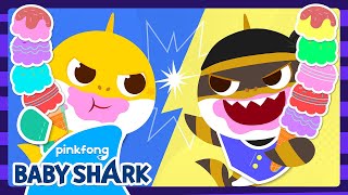 NEW This Ice Cream is Mine  Mischievous Thief Baby Shark  Ten Little Song  Baby Shark Official [upl. by Dey953]