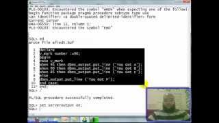 67  Oracle PLSQL Case Statement تعليم أوراكل [upl. by Syned174]