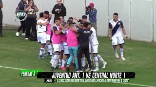 RD JUVENTUD ANTONIANA 1 VS CENTRAL NORTE 1 [upl. by Ihc669]