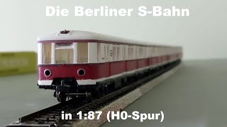 SBahn Baureihe 277 ET 167 Selbstbau in H0 187 [upl. by Nawyt]