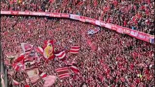 Bayern vs Dortmund I Bayern Fans singen quotWer wird Deutscher Meister BVB Borussiaquot I Bundesliga 2022 [upl. by Aiyn]