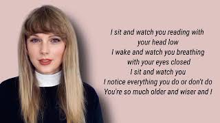 Taylor Swift  Tolerate it lyrics [upl. by Leidba]