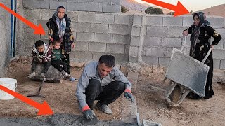 Cementing the Front Porch of Batoul’s Cabin 🏡 [upl. by Yseult]