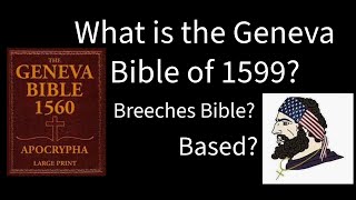 The Geneva Bible of 1599 [upl. by Lehcim884]