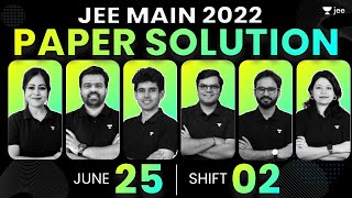 JEE Main 2022 Paper Solution  25th June  Shift 2  JEE 2022 Questions amp Solutions  Unacademy JEE [upl. by Ecnarepmet]