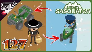 NEW SNOWMOBILE AND ATV VEHICLES  Sneaky Sasquatch  Ep 127 [upl. by Nevil153]