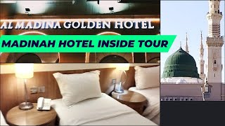 Tour 3 star hotel in Madinah  Madinah Hotels near Masjid Nabawi [upl. by Adnawuj]