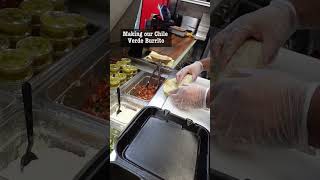 Behind the scenes of our chile verde burrito caldwellcountymexiq burrito [upl. by Bellanca]