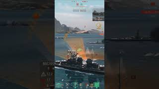 Warships🏴‍☠️  Brawl Pommern likes collateral worldofwarships wows cqc [upl. by Nadoj]