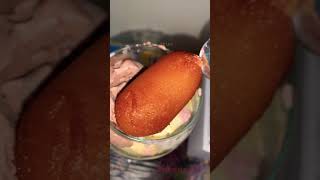 Gulab jamun with Cassata ice cream 🍨 icecream gulabjamun gulabjamunathome viralvideo [upl. by Lema]