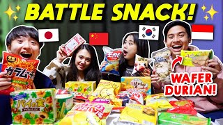 BATTLE SNACK JEPANG VS KOREA VS INDONESIA VS CHINA [upl. by Vokay]