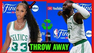 Jaylen Brown DITCHED Granny JumpOff after winning TROPHY 🏆🤣🤣 [upl. by Trillbee]