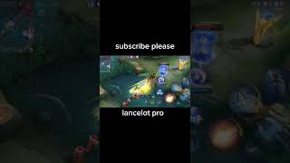 LANCELOT GAMEPLAY PRO PLAYER lancelot mlbb shorts esl mpl [upl. by Harihat441]