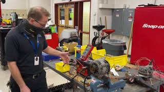 BENCH TESTING AN ALTERNATOR [upl. by Chancey]