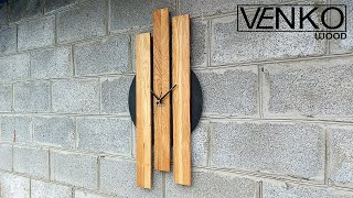 Large wall clock for interior 40x80 cm [upl. by Jelene251]