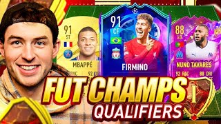 Rank 1 FUT Champs w 91 Firmino 88 Nuno Tavares 91 Mbappe [upl. by Yrehcaz988]